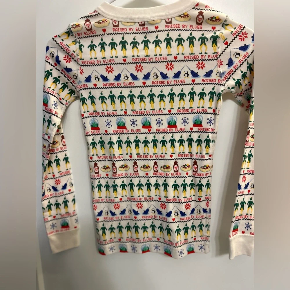 Hanna Andersson Kids Elf Collaboration PJ Top
